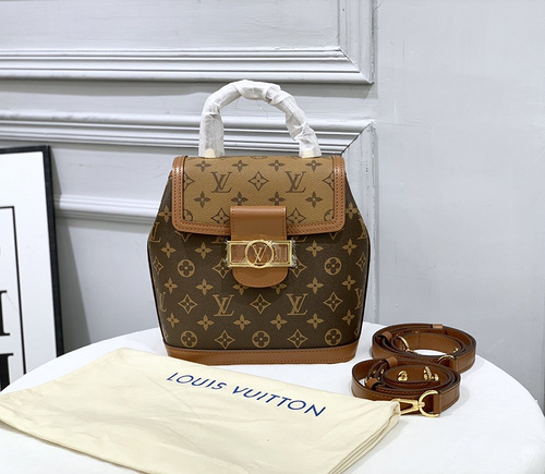 L Family LV bag 44393 Louis Vuitton Bag Bag 2020 Early Spring Series Dauphine Backpack-d944bbff